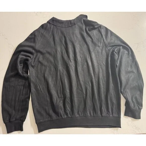 Vintage Alfred Dunner USA Made Size 1X Black & White Collared Sweater Plus Size - Picture 6 of 9